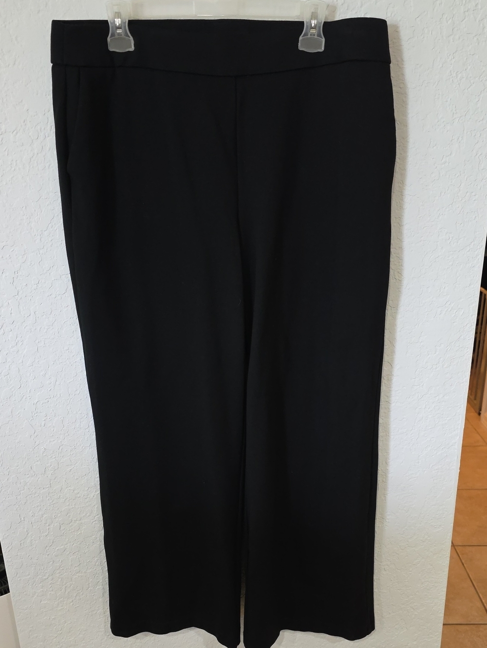 INC International Concepts Black Women's Top - 1X
